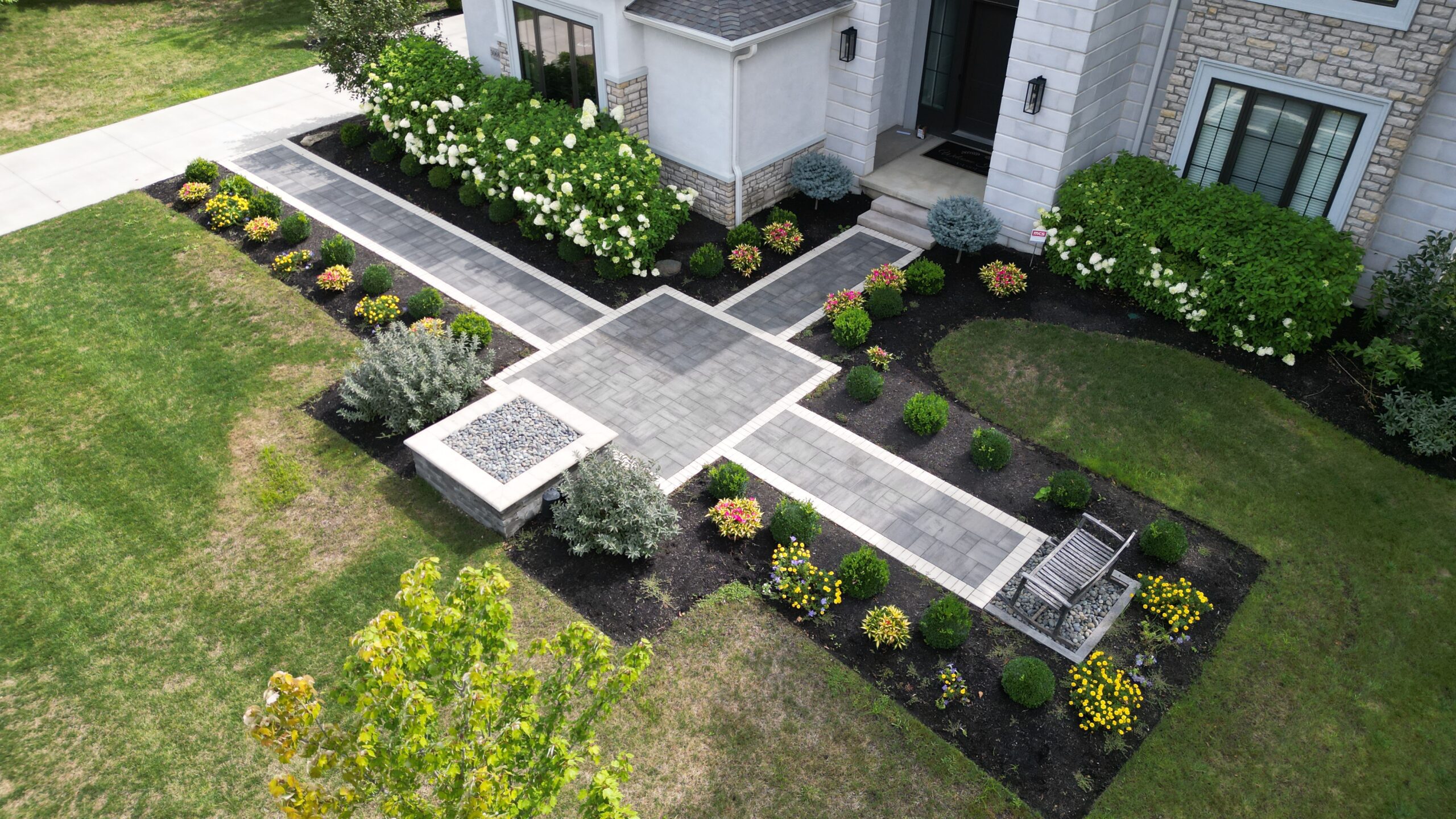 Outdoor Hardcape Space